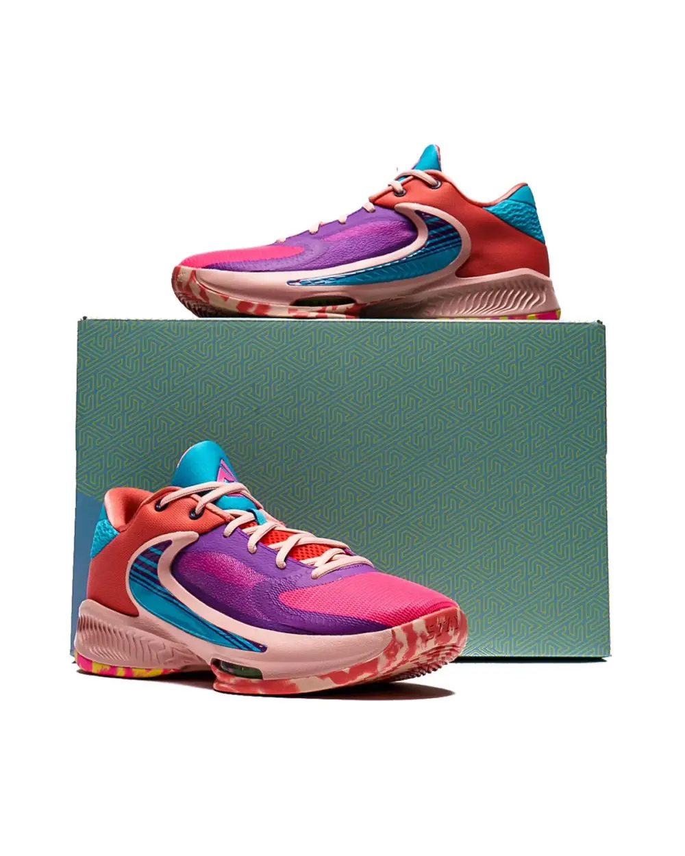 Alternative view of Giày Nike Zoom Freak 4 'Barrier Reef' DQ3824-500