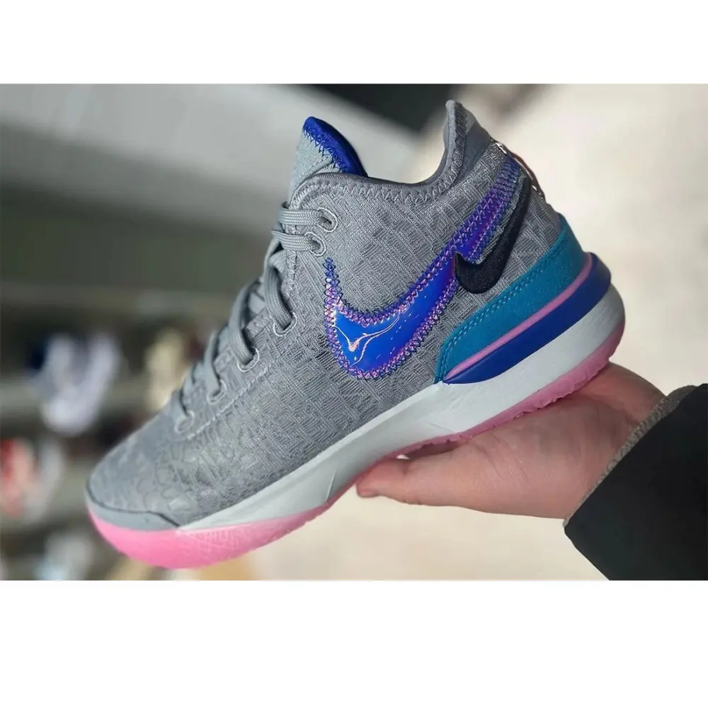 Giày Nike Zoom LeBron NXXT Gen 'Wolf Grey' DR8784-002 - Ảnh 4