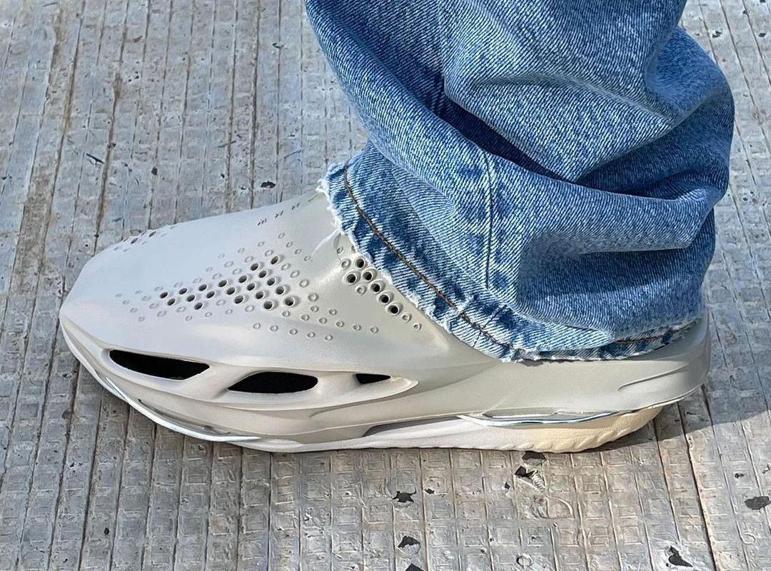 Giày Nike Mmw 005 Slide Light Bone 'Beige Silver' DH1258-001 - Ảnh 4