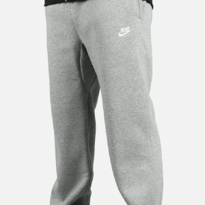 Alternative view of Quần Nike Club Fleece Open Hem Mens Sweatpants Grey White 804395-063