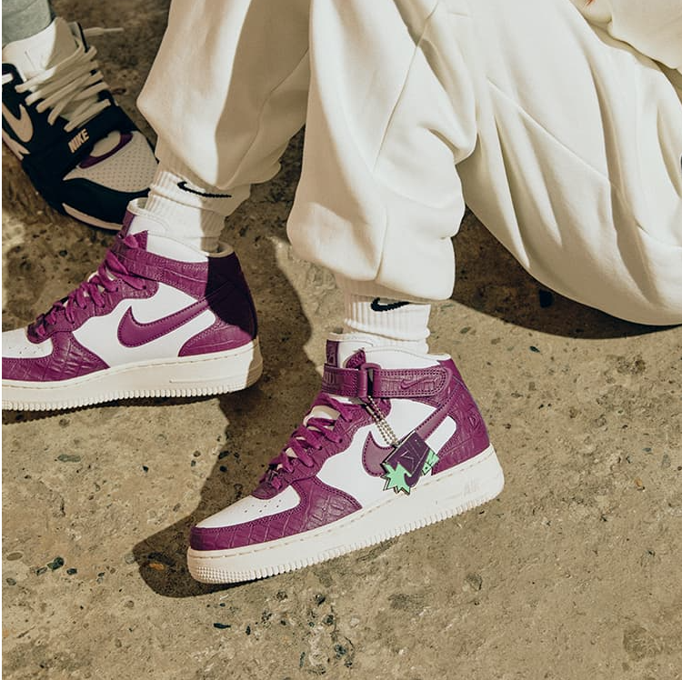 Giày Nike Air Force 1 Mid '07 Tokyo 03 'Viotech' DZ4865-503 - Ảnh 6