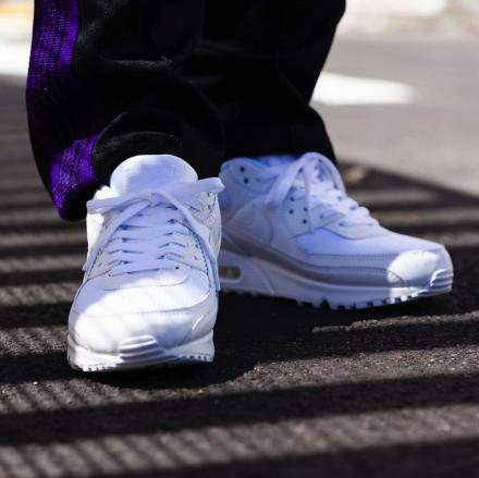 Giày Nike Air Max 90 'Flyease Tripple White' CU0814-102 - Ảnh 5