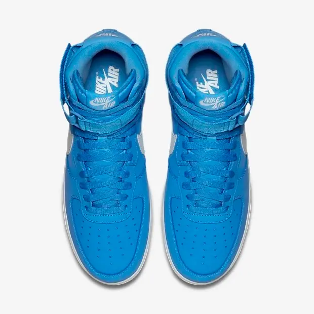 Alternative view of Giày Nike Air Force 1 Hi Retro QS 'University Blue' 743546-400