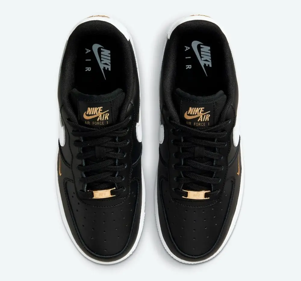 Alternative view of Giày Nike Wmns Air Force 1 '07 Essential 'Black White' CZ0270-001