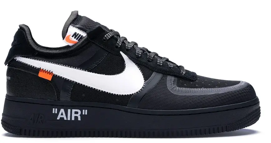 Giày Off-White x Nike Air Force 1 Low 'Black' AO4606-001