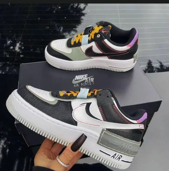 Giày Nike Wmns Air Force 1 Shadow 'Spiral Sage' DC2542-001 - Ảnh 5