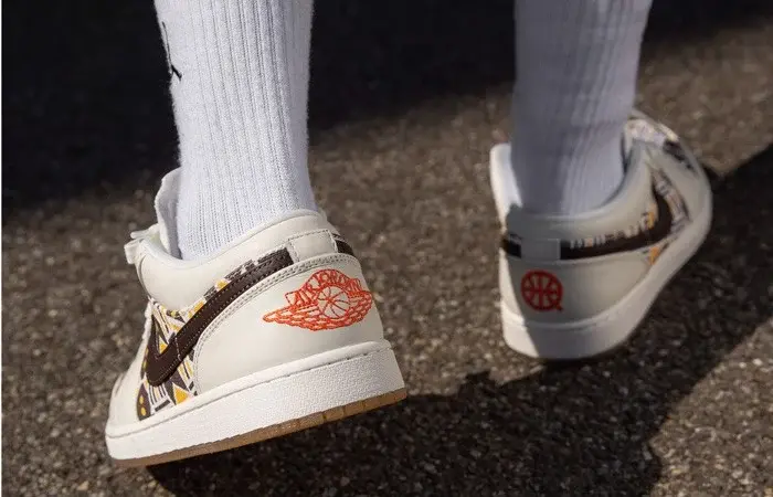 Giày Nike Air Jordan 1 Low 'Quai54' CZ4155-100 - Ảnh 5