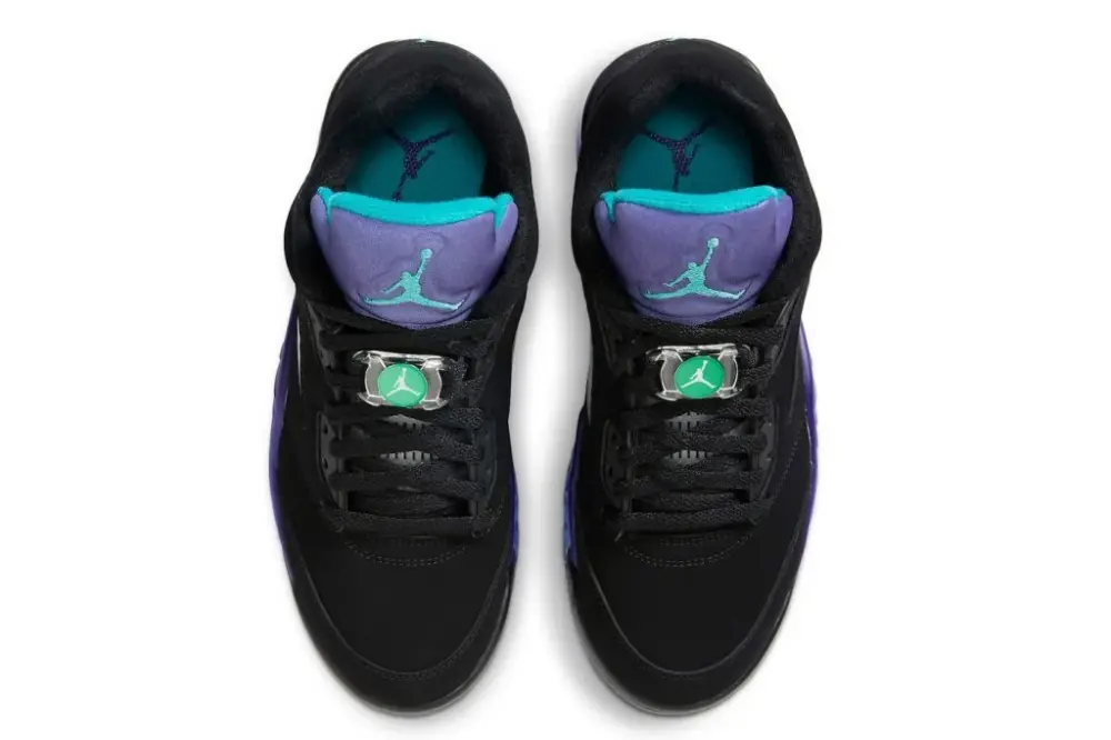 Giày Nike Air Jordan 5 Low Golf 'Black Grape' CU4523-001 - Ảnh 5