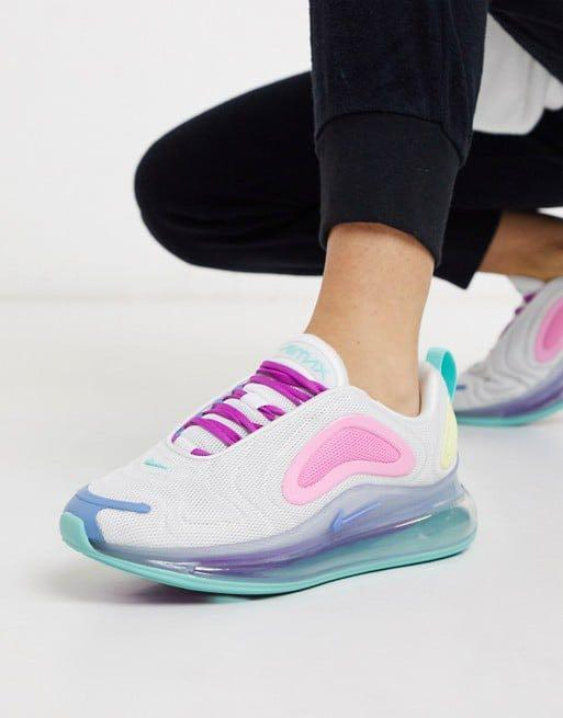 Giày Nike Wmns Air Max 720 'Aqua Powder' AR9293-102 - Ảnh 8