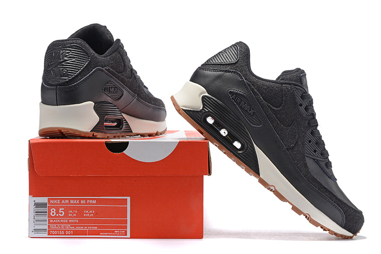 Giày Nike Air Max 90 Premium 'Black' 700155-001 - Ảnh 5