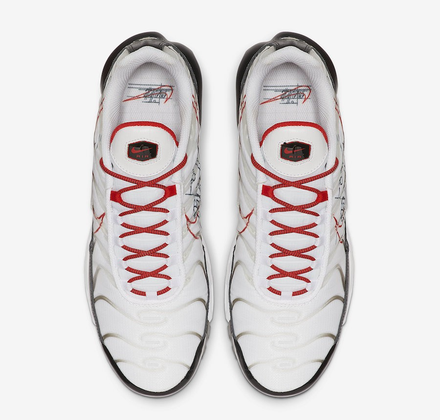 Giày Nike Air Max Plus 'Script Swoosh' CK9392-100 - Ảnh 3