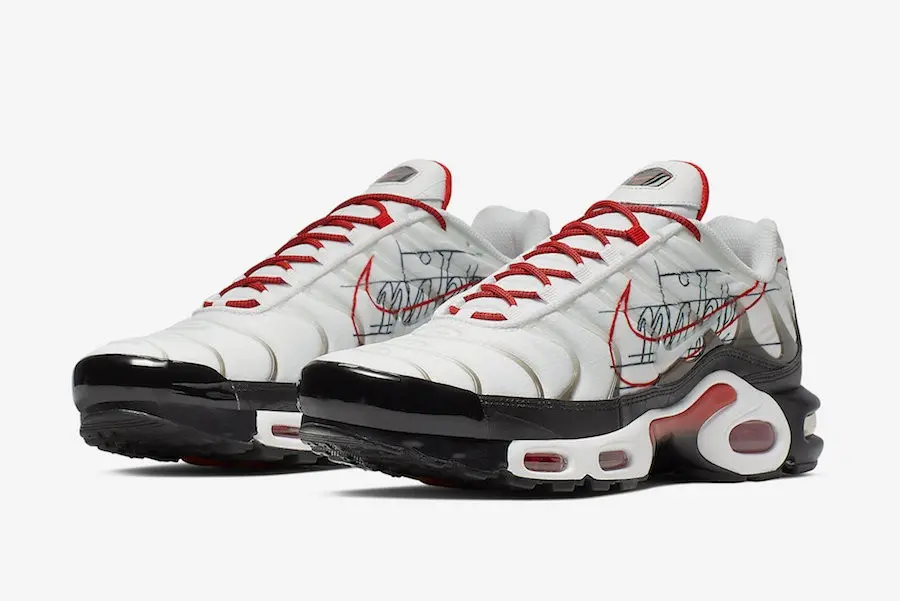 Alternative view of Giày Nike Air Max Plus 'Script Swoosh' CK9392-100
