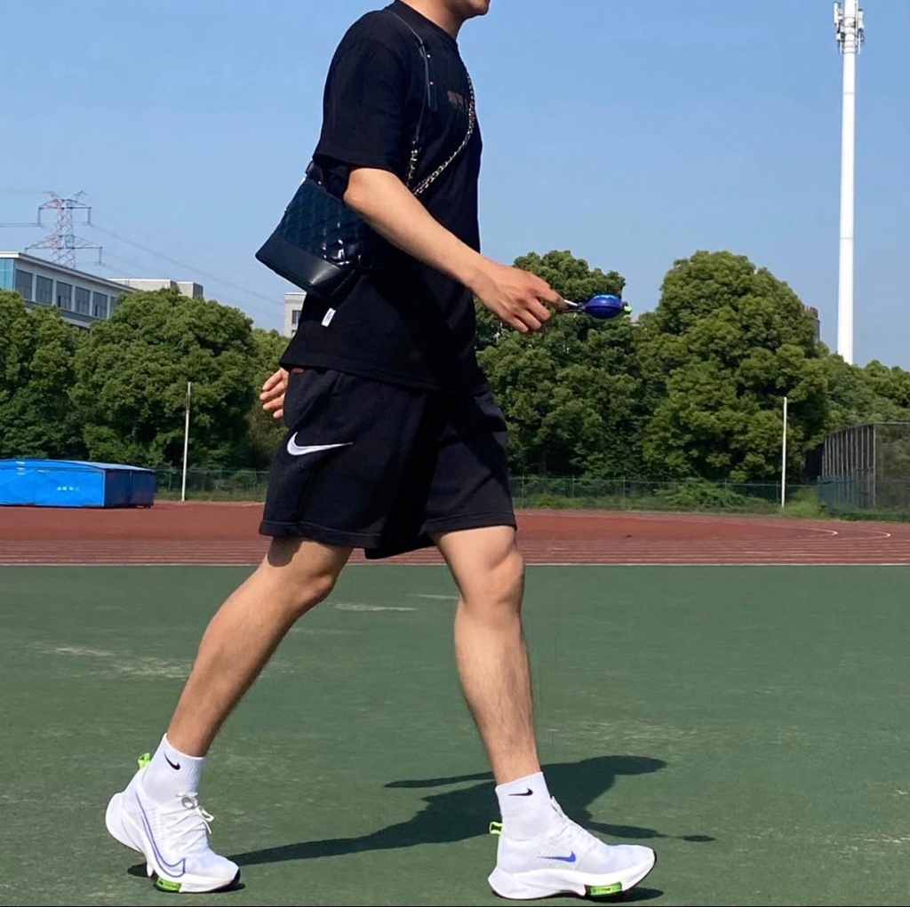 Giày Nike Air Zoom Tempo Flyknit 'White Racer Blue' CI9923-103 - Ảnh 4