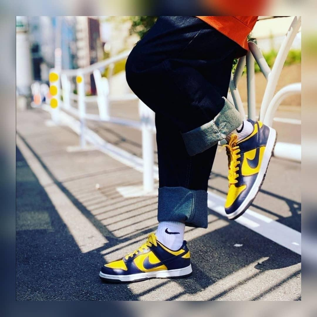 Giày Nike Dunk Low Michigan 2021 DD1391-700 - Ảnh 6