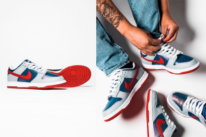 Alternative view of Giày Nike Dunk Low Co.JP Samba (2020) CZ2667-400