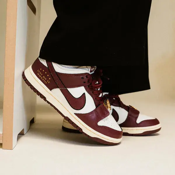 Giày Nike Dunk Low SE 'Just Do It Sail Team Red' DV1160-101 - Ảnh 5