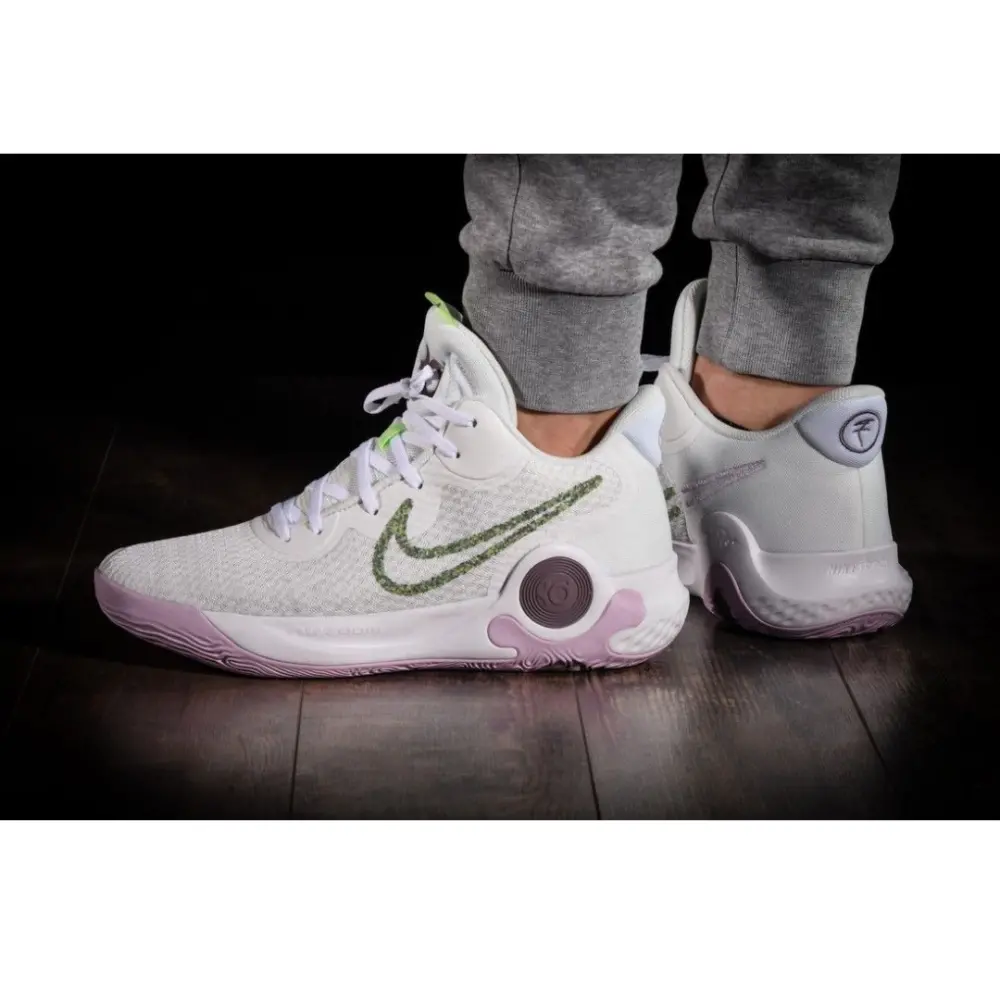Giày Nike KD Trey 5 IX 'White Light Purple' DJ6922-100 - Ảnh 6