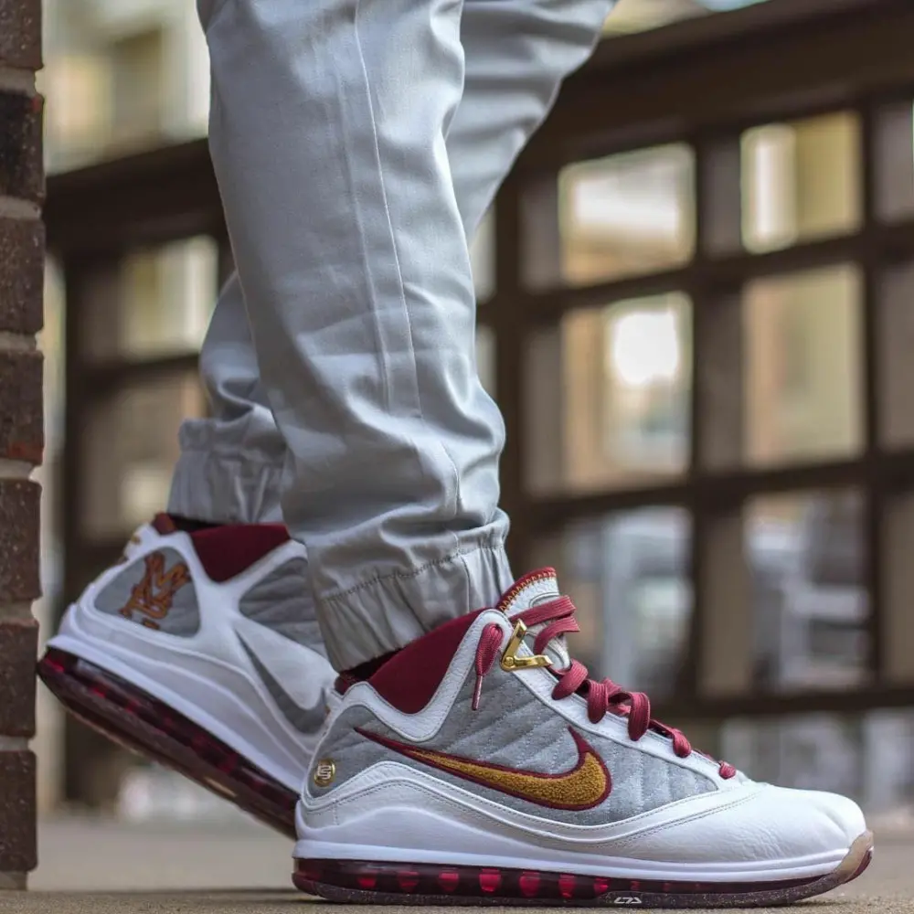 Giày Nike LeBron 7 QS GS 'MVP' CZ8899-100 - Ảnh 5