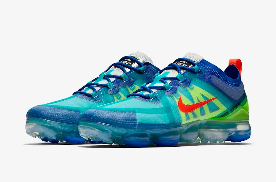 Giày Nike Air VaporMax 2019 'Blue Volt' AR6631-402 - Ảnh 4