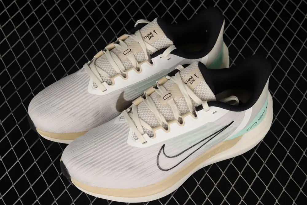 Giày Nike Air Winflo 9 Light Bone Mint Foam 'White Green' DV9121-011 - Ảnh 7