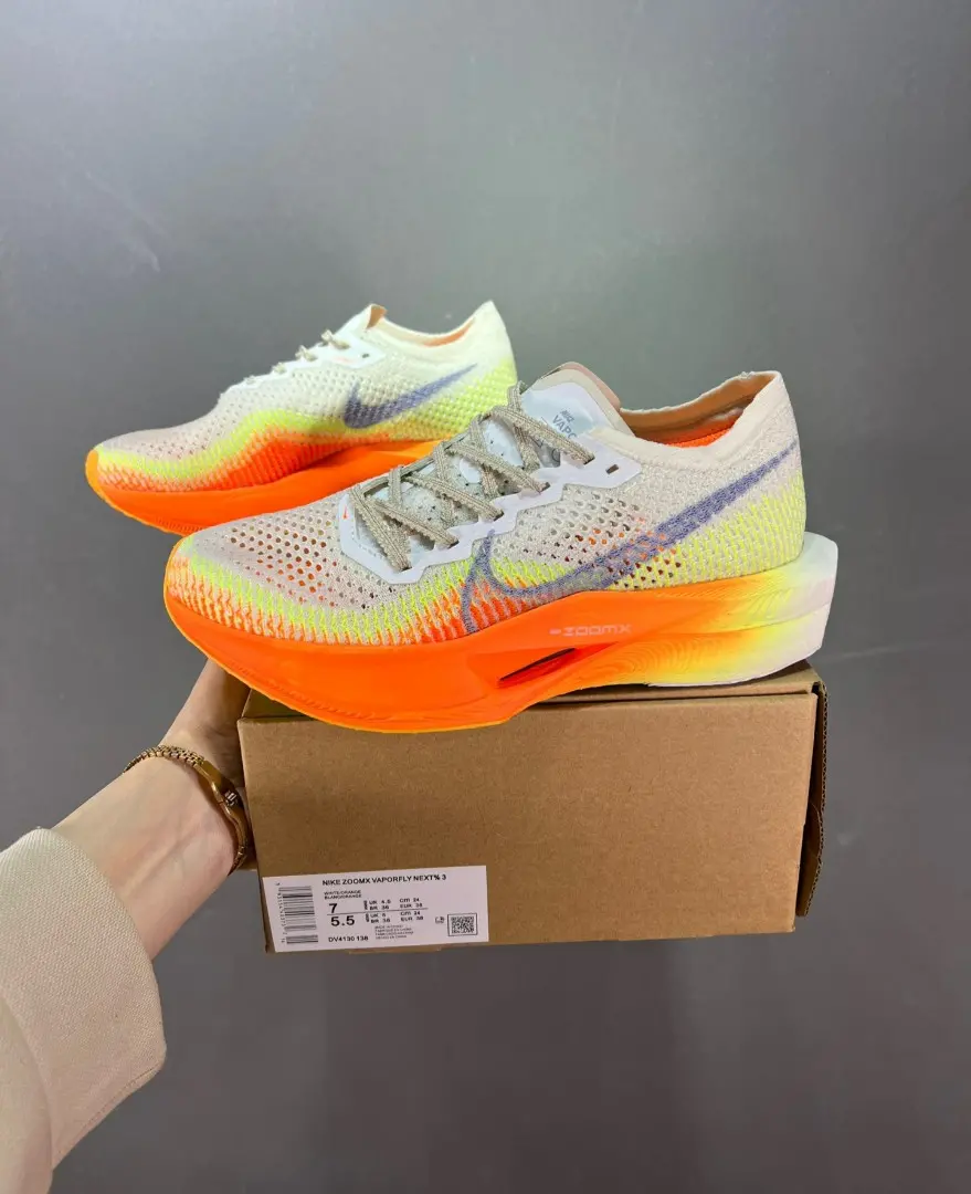 Giày Nike ZoomX VaporFly Next 3 'Sail Orange' DV4129-101 - Ảnh 7