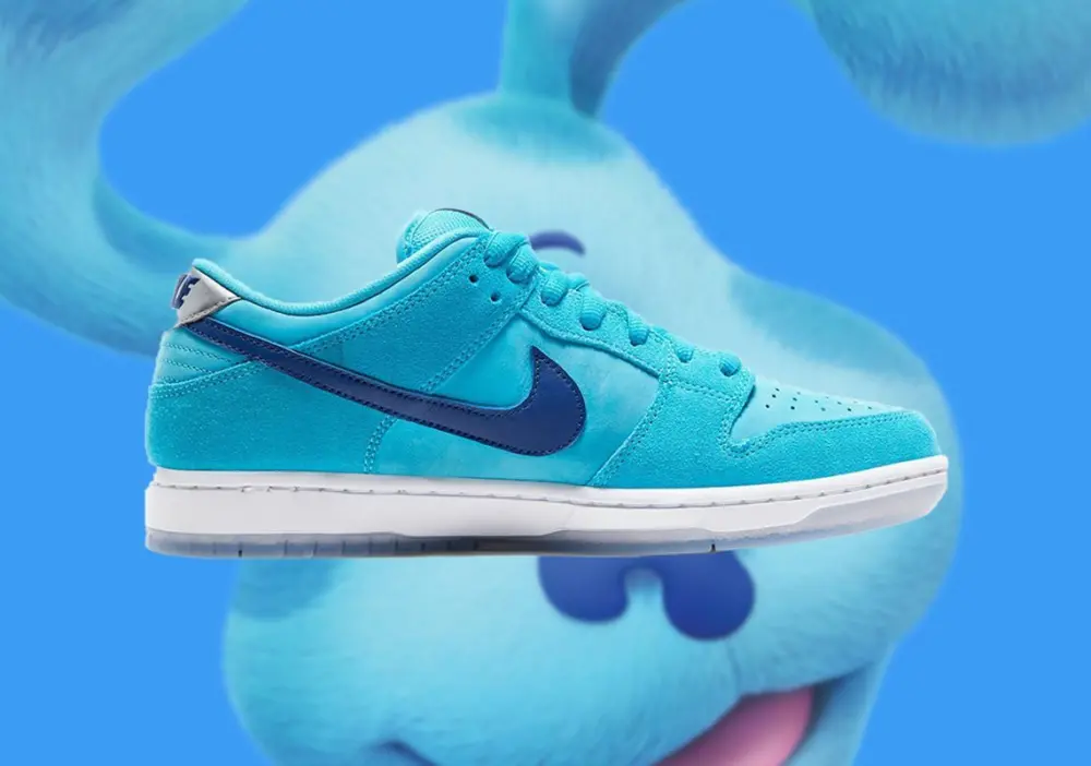 Giày Nike Dunk Low SB 'Blue Fury' BQ6817-400 - Ảnh 3