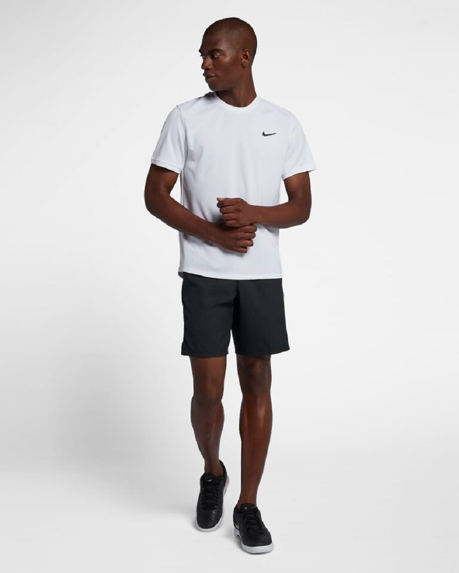 Quần Nike Court Dri Fit Mens 9 Inch Black 939265-010 - Ảnh 3