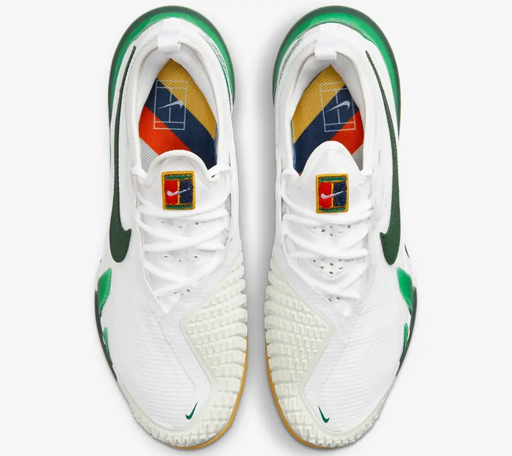 Giày Nike Court React Vapor NXT 'White Gorge Green' CV0724-114 - Ảnh 3