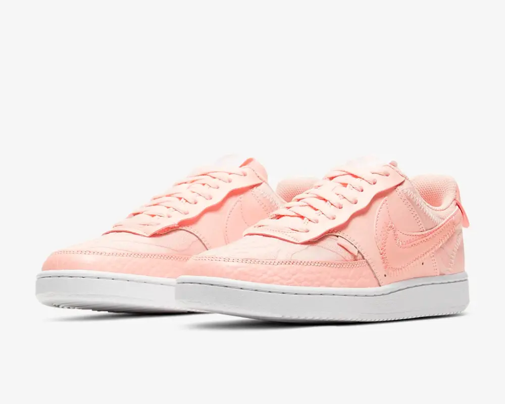 Giày Nike Court Vision Low Premium 'Washed Coral' CI7599-600 - Ảnh 4