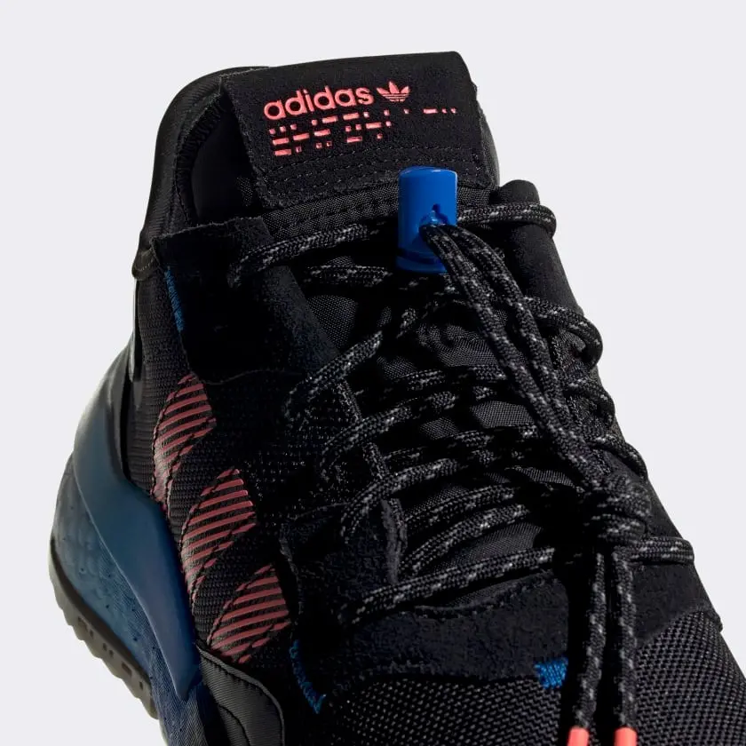Giày Adidas Nite Jogger 'Black Flash Red Blue' FW4275 - Ảnh 6