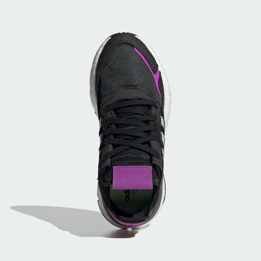 Giày Adidas Nite Jogger 'Black Purple' FX6903 - Ảnh 4