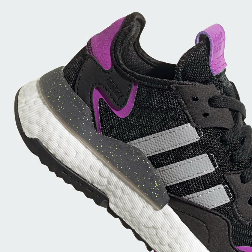 Giày Adidas Nite Jogger 'Black Purple' FX6903 - Ảnh 7