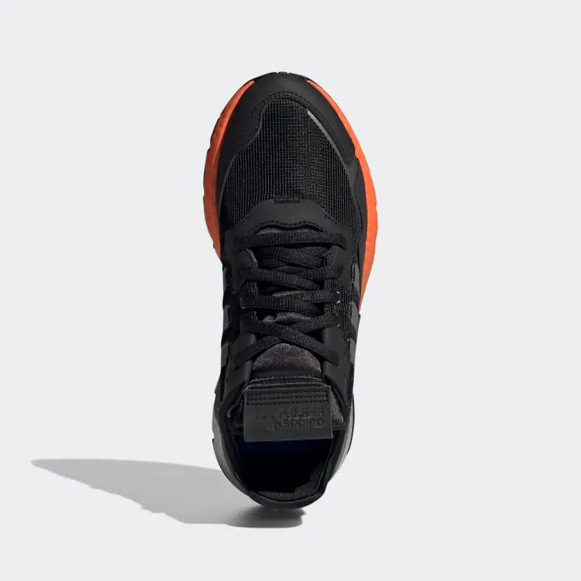 Giày Adidas Nite Jogger Boost 'Black Silver-Solar Red' FY3686 - Ảnh 6
