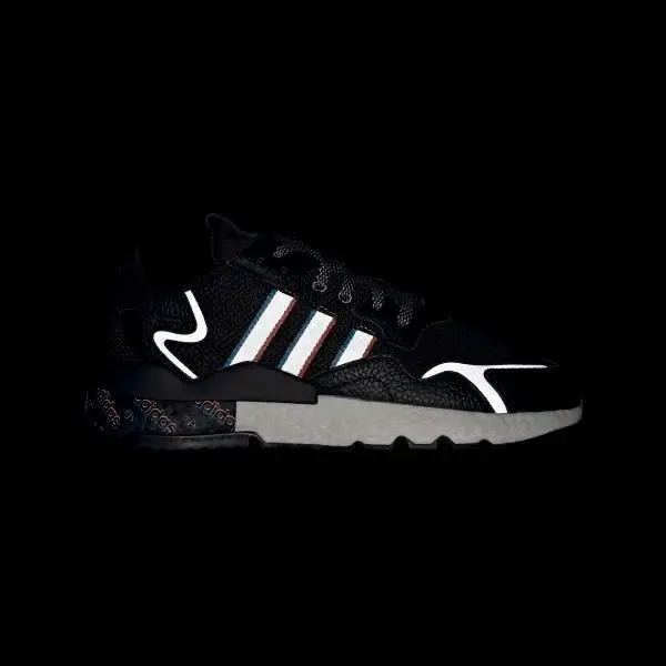 Giày Adidas Nite Jogger Core 'Black Cloud White' H01718 - Ảnh 3