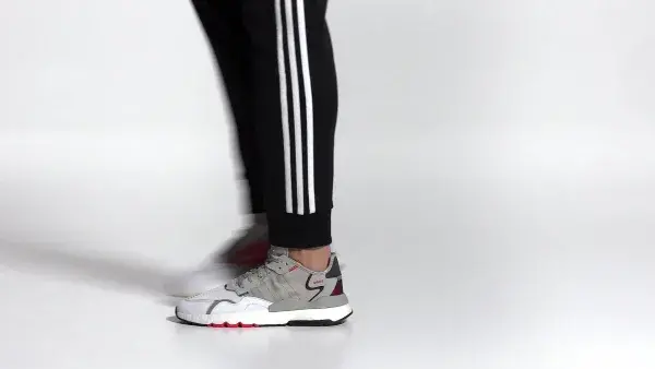 Giày Adidas Nite Jogger 'Metal Grey White' EF5409 - Ảnh 5
