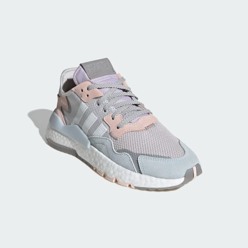 Giày Adidas Nite Jogger 'Grey Pink Tint' FV1328 - Ảnh 5