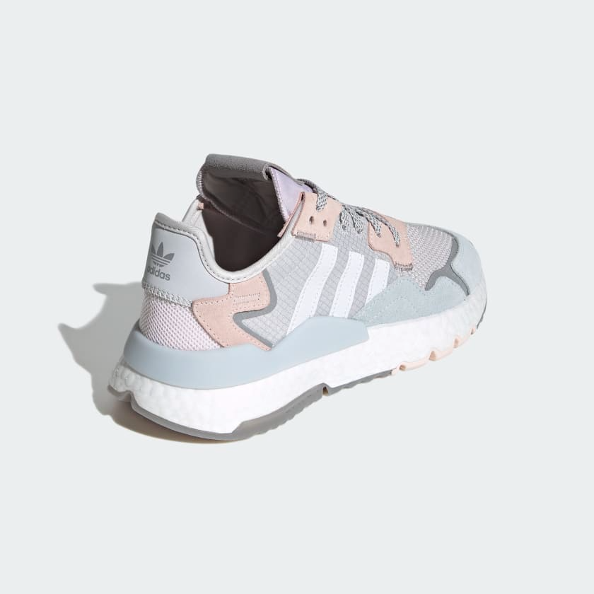 Giày Adidas Nite Jogger 'Grey Pink Tint' FV1328 - Ảnh 6