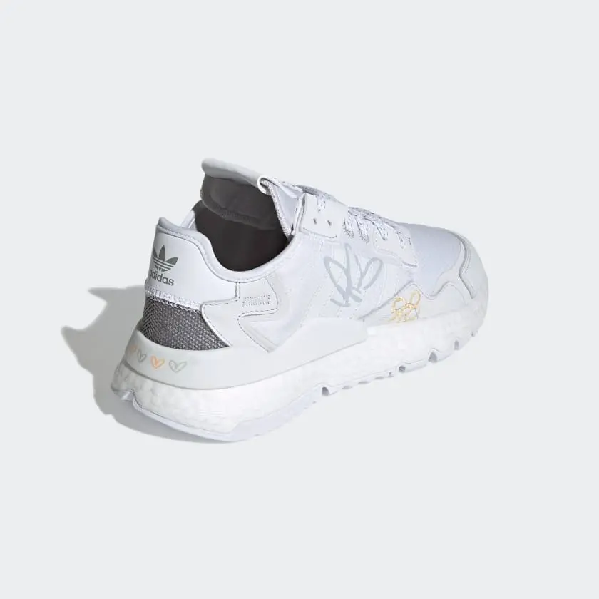 Giày Adidas Nite Jogger 2019 Boost 'Cloud White Black' GZ3229 - Ảnh 5