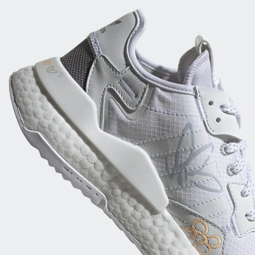 Giày Adidas Nite Jogger 2019 Boost 'Cloud White Black' GZ3229 - Ảnh 6
