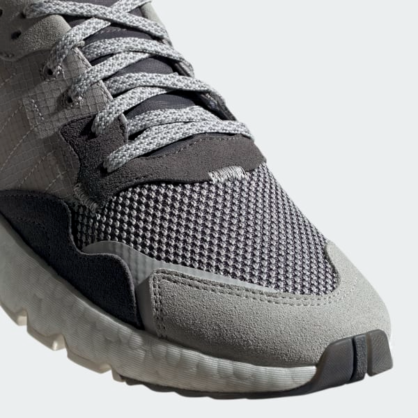 Giày Adidas Nite Jogger ‘Triple Grey’ G26315 - Ảnh 5
