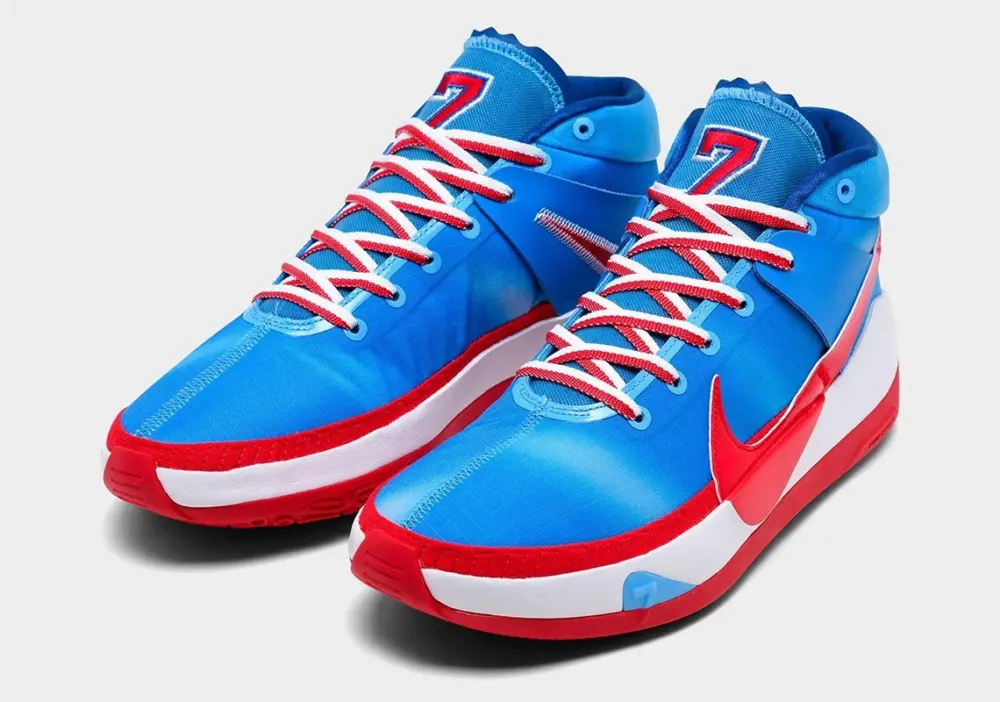 Giày Nike KD 13 'New Jersey Nets Hardwood Classics' DC0009-400 - Ảnh 5