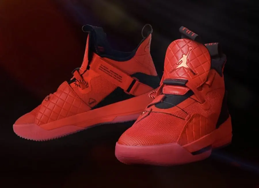 Giày Nike Air Jordan 33 XXXIII University Red AQ9244-600 - Ảnh 3