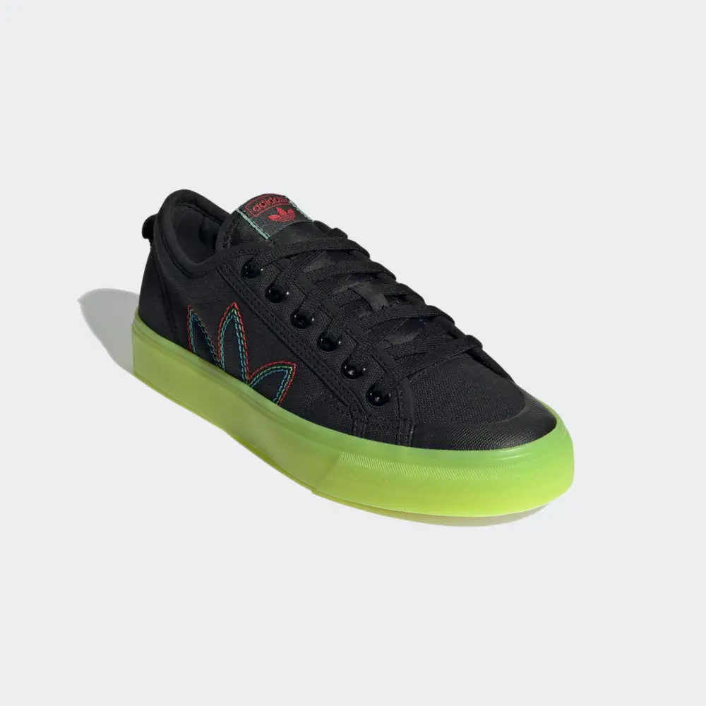 Giày Adidas Nizza 'Black Green' GX2730 - Ảnh 5