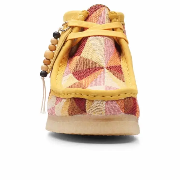 Giày Clarks Wallabee Boot 'Yellow Combination' 261-66092 - Ảnh 3