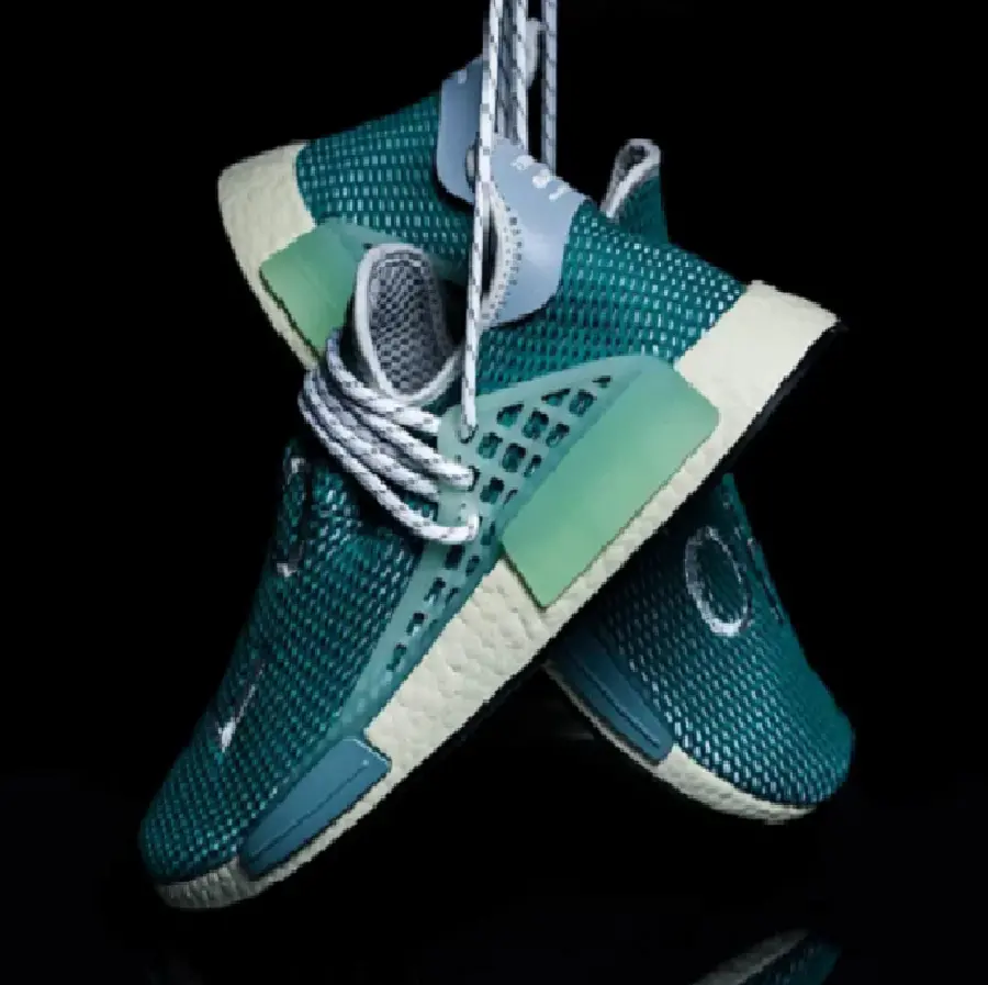 Giày Adidas Pharrell x NMD Human Race ‘Dash Green’ Q46466 - Ảnh 4