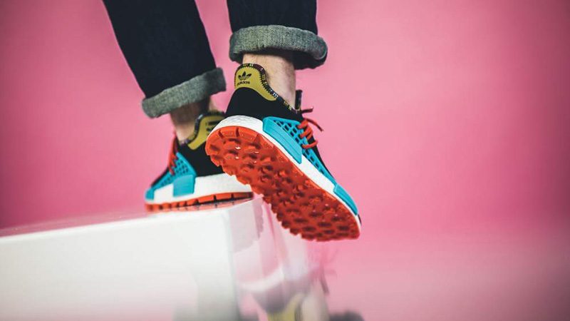 Giày Adidas NMD Hu Pharrell Inspiration Pack Black EE7582 - Ảnh 3