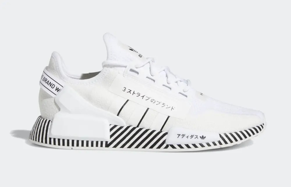 Giày Adidas NMD R1 V2 J Dazzle Pack Cloud White FY2108 - Ảnh 6