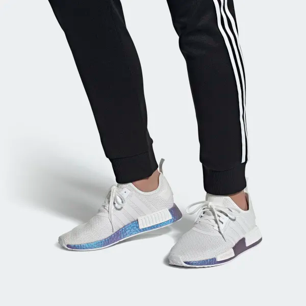 Giày Adidas NMD R1 Metallic Blue Boost FV5344 - Ảnh 2