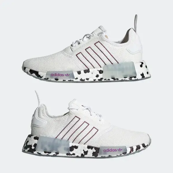 Giày Adidas Wmns NMD R1 'Color Splash White Active Purple' GZ7995 - Ảnh 4