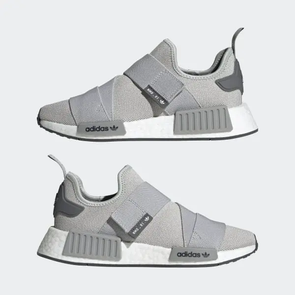 Giày Adidas Wmns NMD R1 Strap 'Grey' GW9470 - Ảnh 4